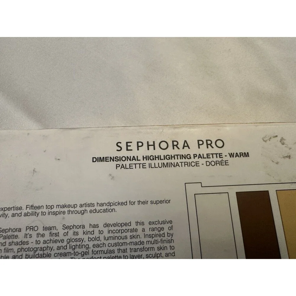 Sephora Pro Dimensional Highlighting Palette, Cool